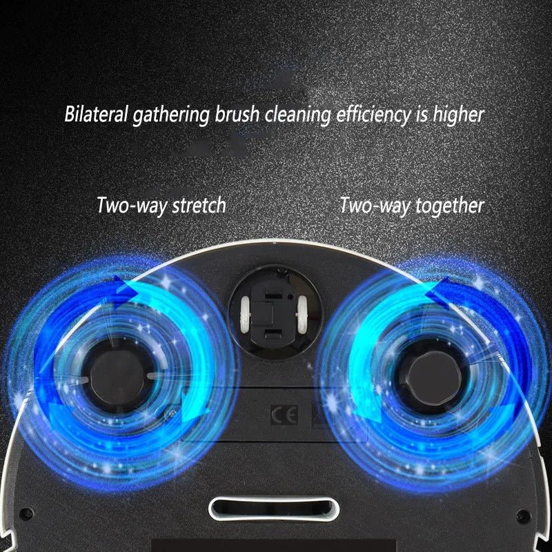 Quiet Automatic Vacuum Cleaner with HEPA Filter