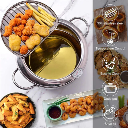 Deluxe Deep Fryer with Temperature Control