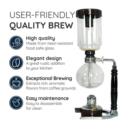 Premium Vacuum Coffee Brewing Pot