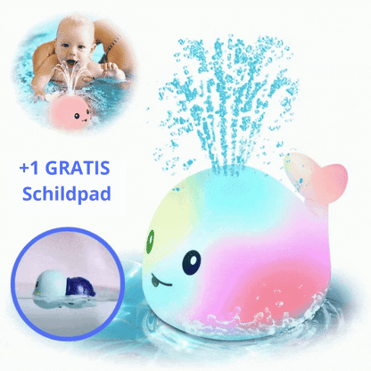 Colorful Whale Bath Time Toy - Halri