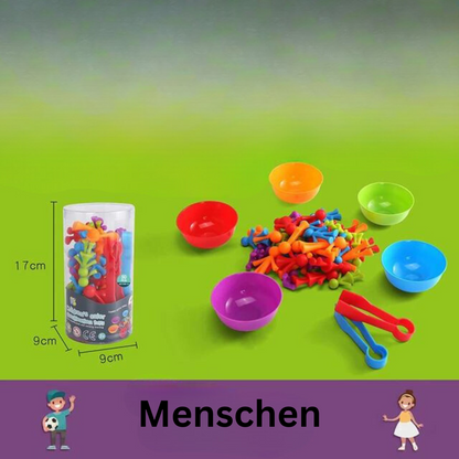 Pädagogisches Sortierspielzeug-Set für Kinder
