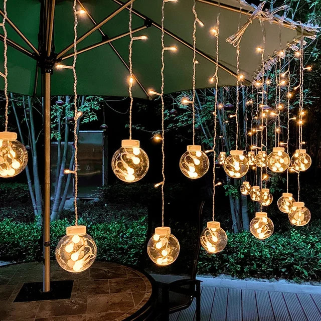 Warm White Outdoor LED Fairy Lights 3.5m Long - Halri