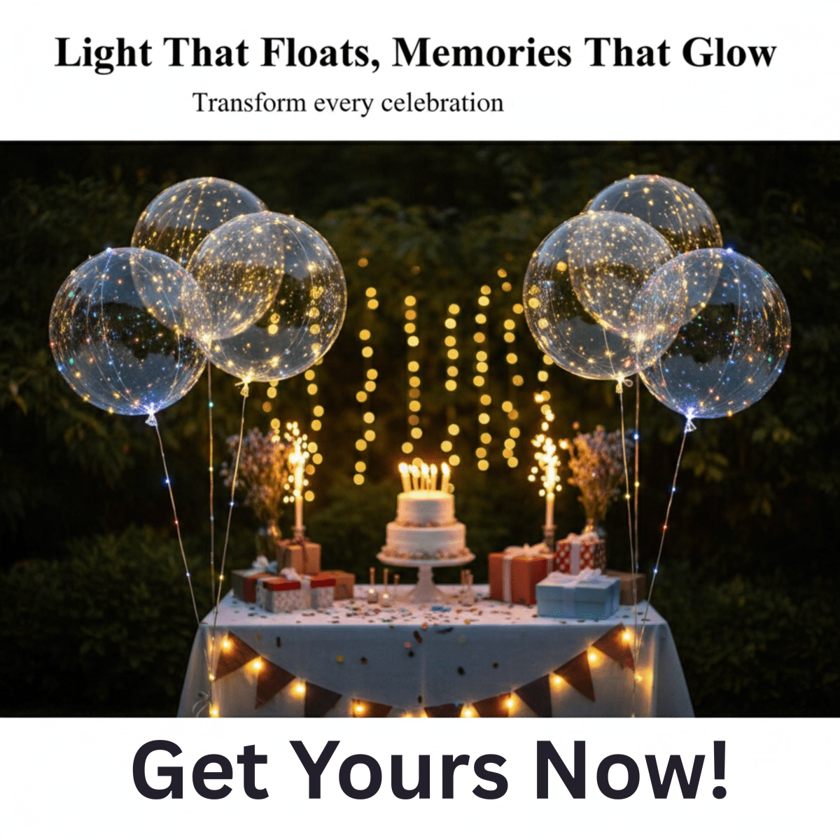Colorful Reusable LED Decorative Balloons - Halri