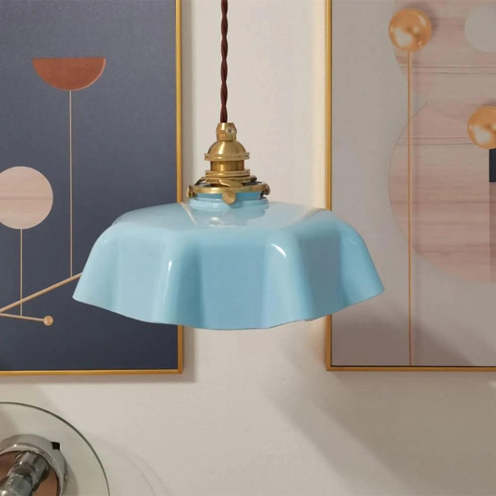 Elegant Glass Drop Ceiling Light - Halri
