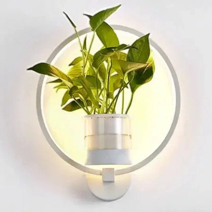 Stilvolle LED-Wandleuchte FloraGlow Modern Warm Glow