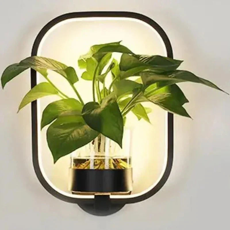 Stilvolle LED-Wandleuchte FloraGlow Modern Warm Glow
