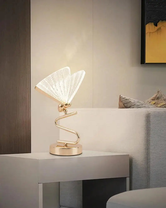 Beautiful Butterfly Table Lamp Soft Glow - Halri