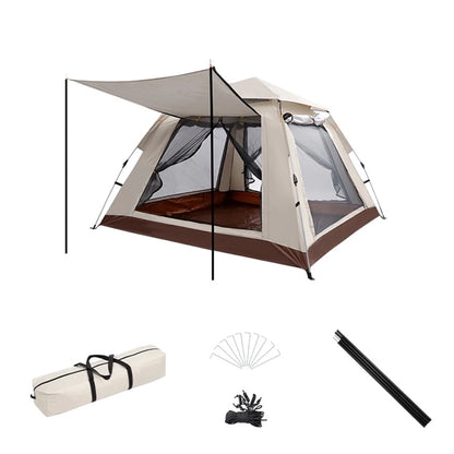 Quick Setup Family Camping Pop Up Tents For 4 - Halri