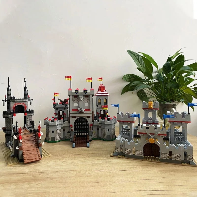 Historic Castle Construction Toy Knight Battle Set - Halri