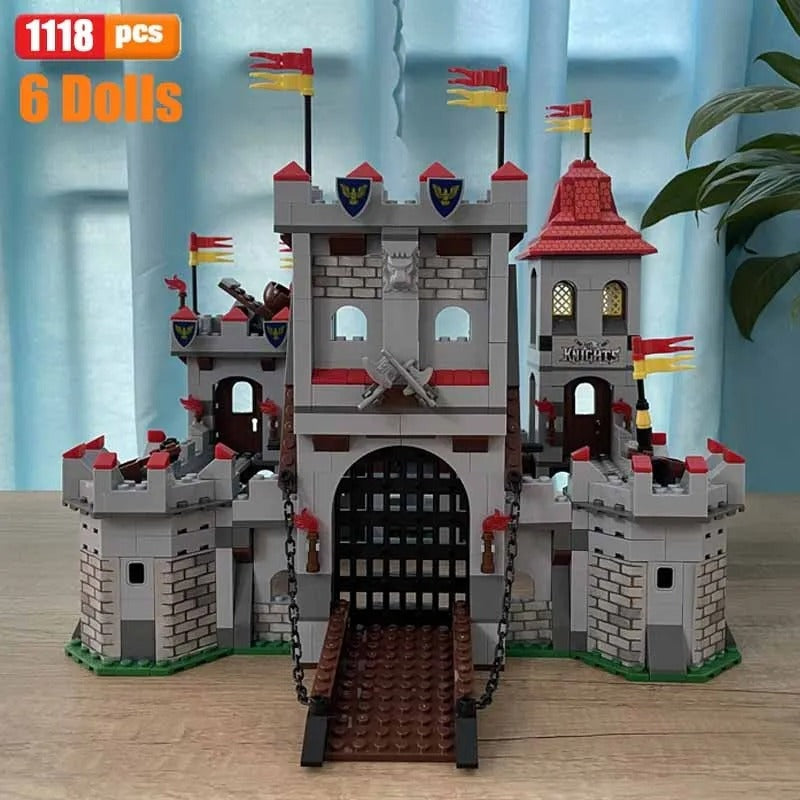 Historic Castle Construction Toy Knight Battle Set