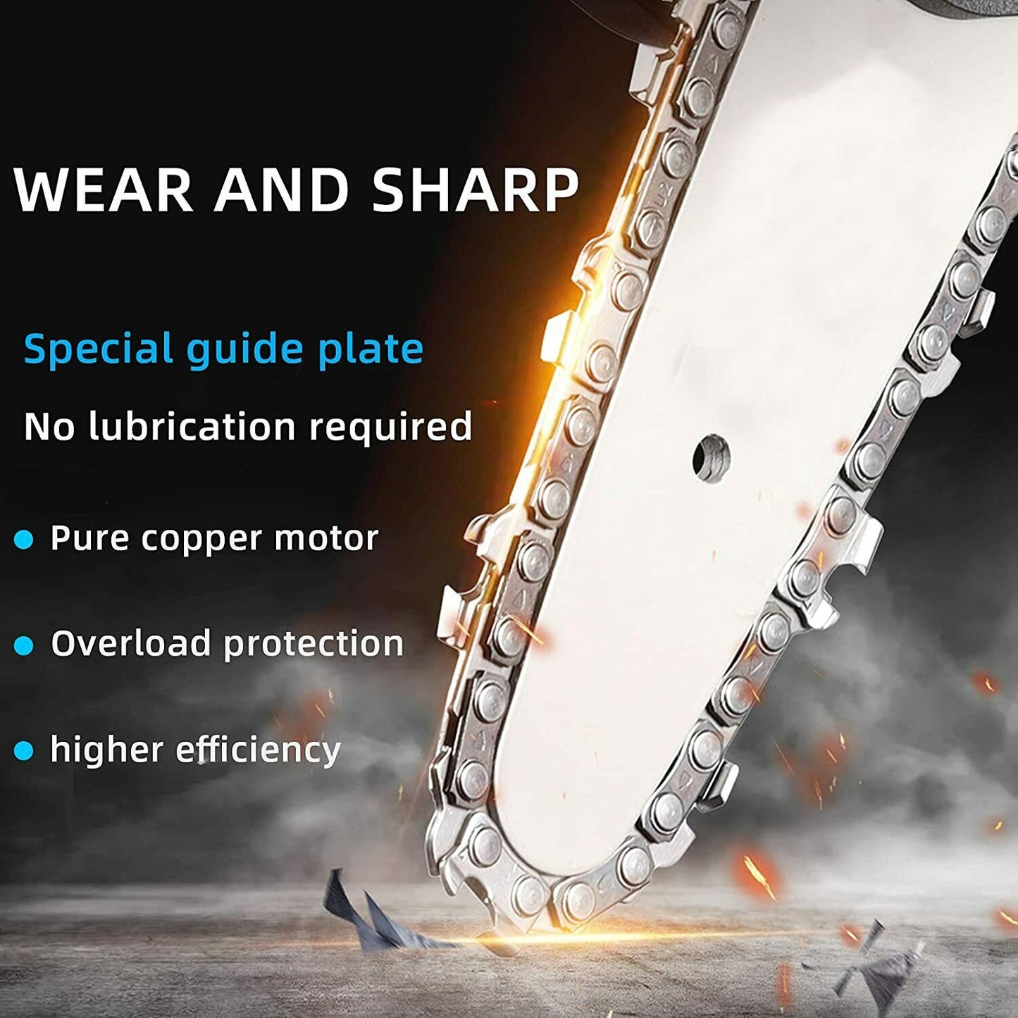 Compact Cordless Mini Chainsaw 
Small Portable Electric Chainsaw 
Handheld Mini Battery Chainsaw 
Lightweight Mini Rechargeable Saw 
Portable Compact Mini Chainsaw