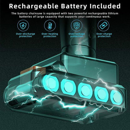 Compact Cordless Mini Chainsaw 
Small Portable Electric Chainsaw 
Handheld Mini Battery Chainsaw 
Lightweight Mini Rechargeable Saw 
Portable Compact Mini Chainsaw