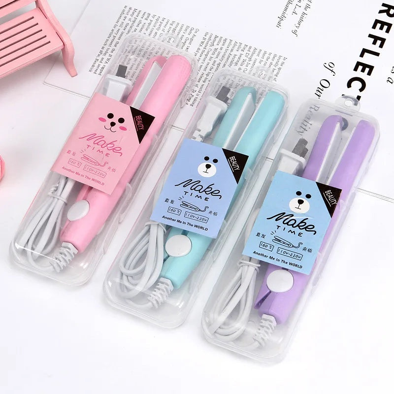 Mini Travel Hair Straightener for Quick Styling
