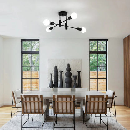 Modern Nordic Multiple Blubs Ceiling Light