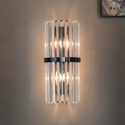 Sleek Contemporary Metal LED Wall Lamp - Halri