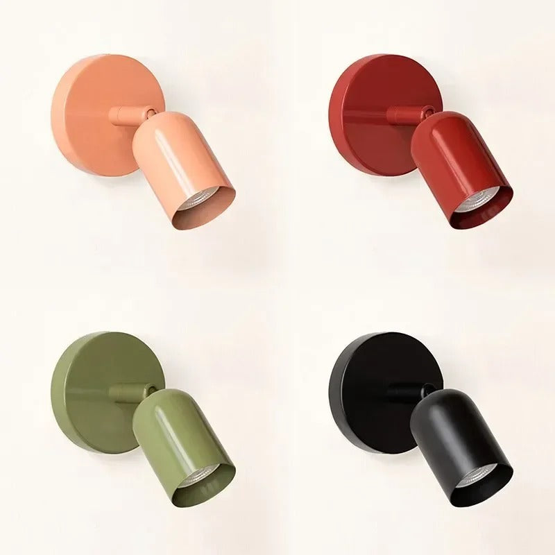 Modern Adjustable Wall Light for Bedroom Living Room Colourful Design
