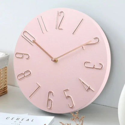 Quiet Simple Non Ticking Wall Clock - Halri