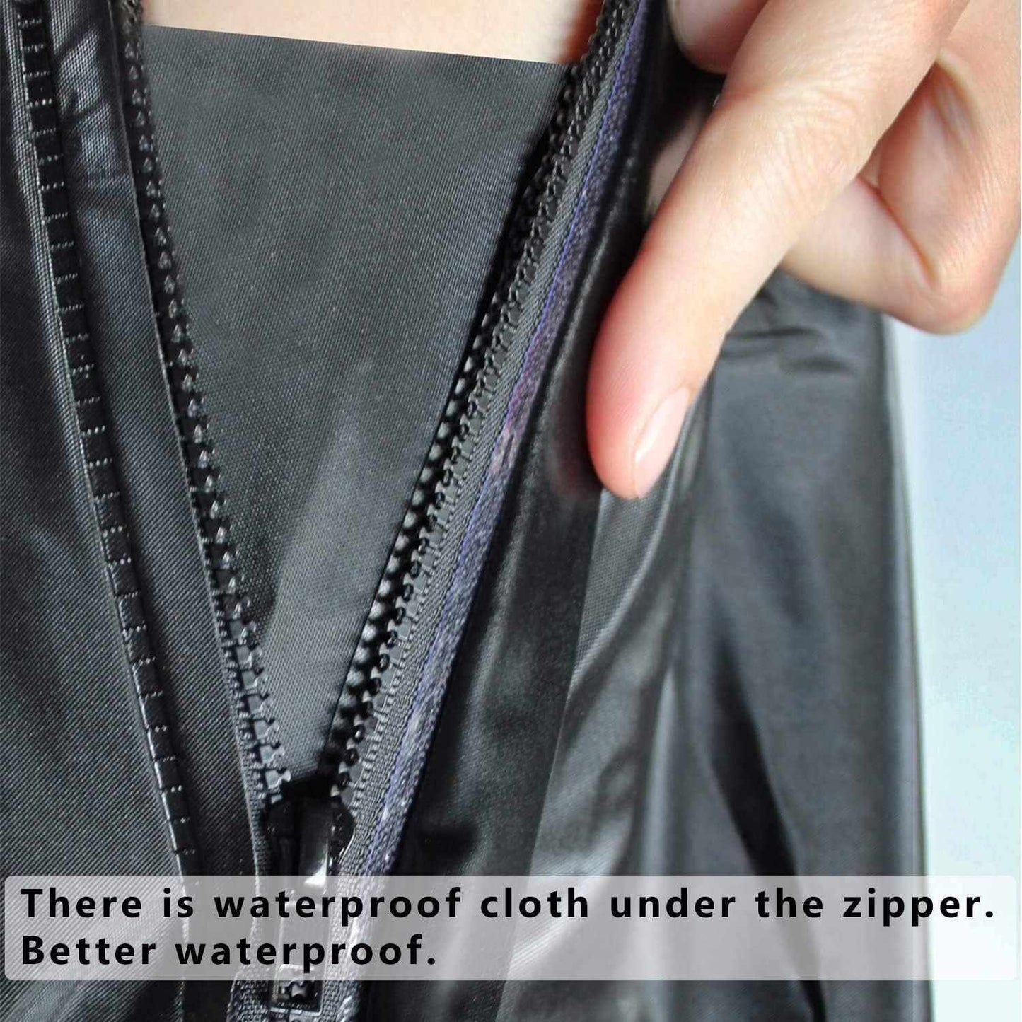 Non-Slip Waterproof Boot Covers - Waterproof Rain Boot Shoe Cover with Reflector, Reusable Motorcycle Boots Cover