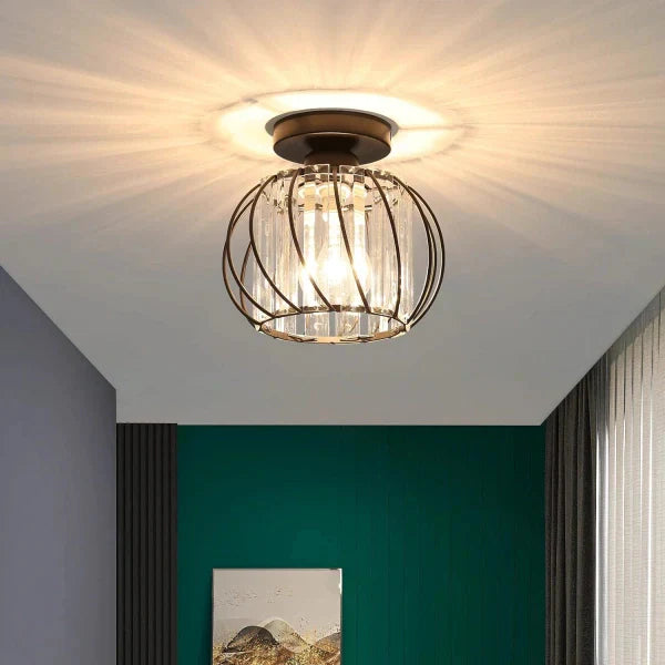 Modern Nordic Simple Globular Glass Pendant Light