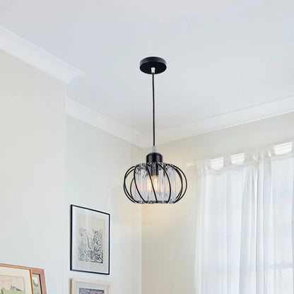 Modern Nordic Simple Globular Glass Pendant Light