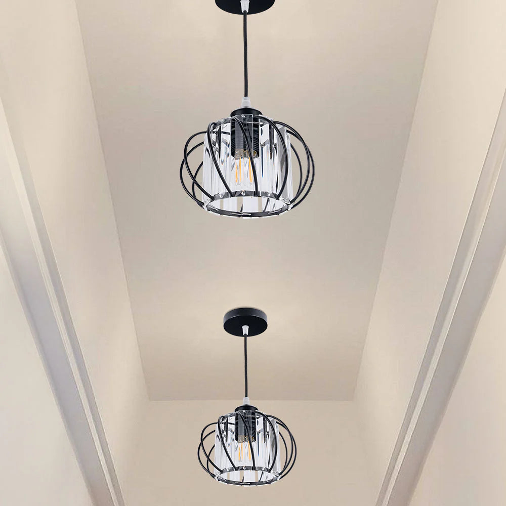 Modern Nordic Simple Globular Glass Pendant Light
