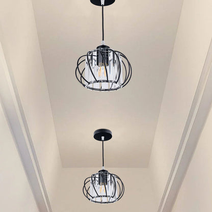 Modern Nordic Simple Globular Glass Pendant Light