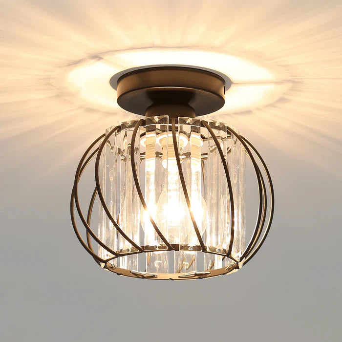 Sleek Minimalist Round Glass Pendant Lighting - Halri