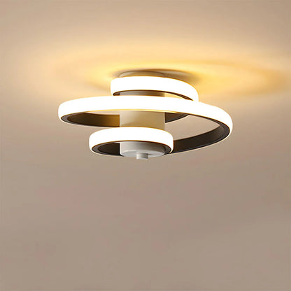 Nordic Creative Spiral Ceiling Light