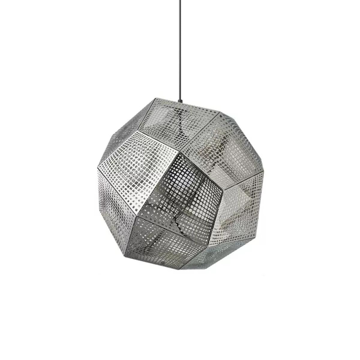 Modern Round Metal Pendant Chandelier Ceiling Light