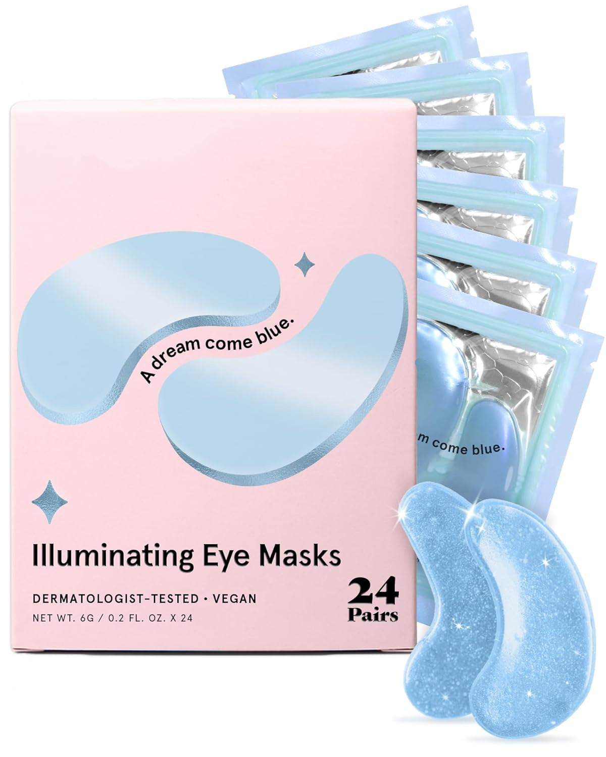 Erfrischende Gel-Augenmasken