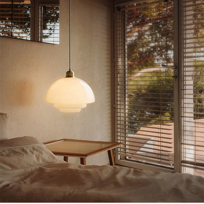 Vintage Style Clear Glass Hanging Lamp