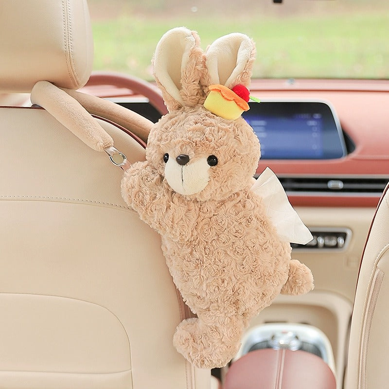 Taschentuchhalter in Form eines weichen Teddybären