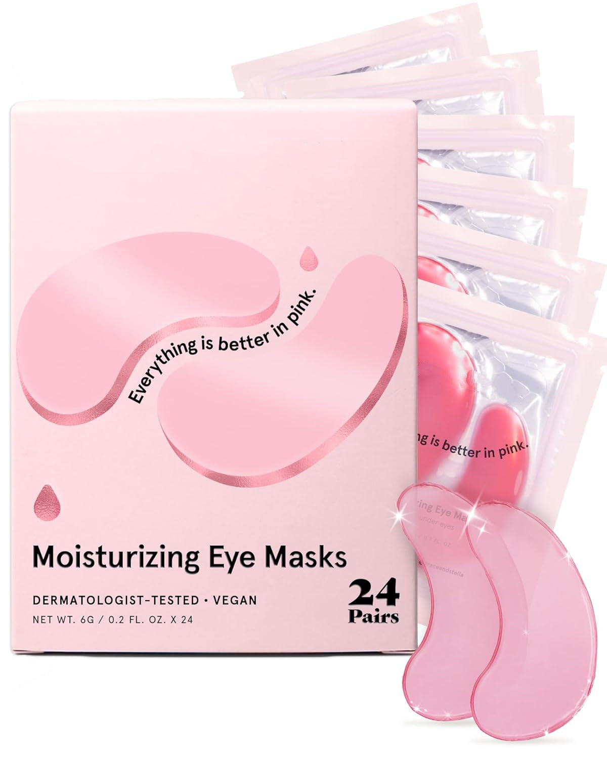 Erfrischende Gel-Augenmasken