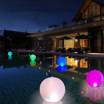 Bunte LED-Strandballleuchte mit Fernbedienung