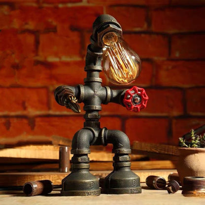 Vintage-Industrie-Tischlampe