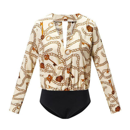 Retro Style Women's Bodysuit