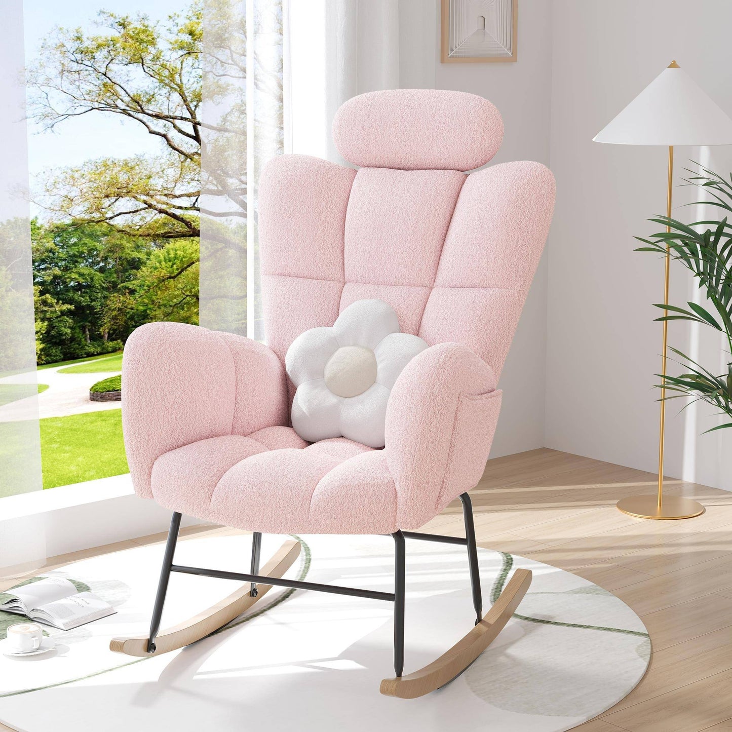 Comfortable Wooden Swinging Chair
