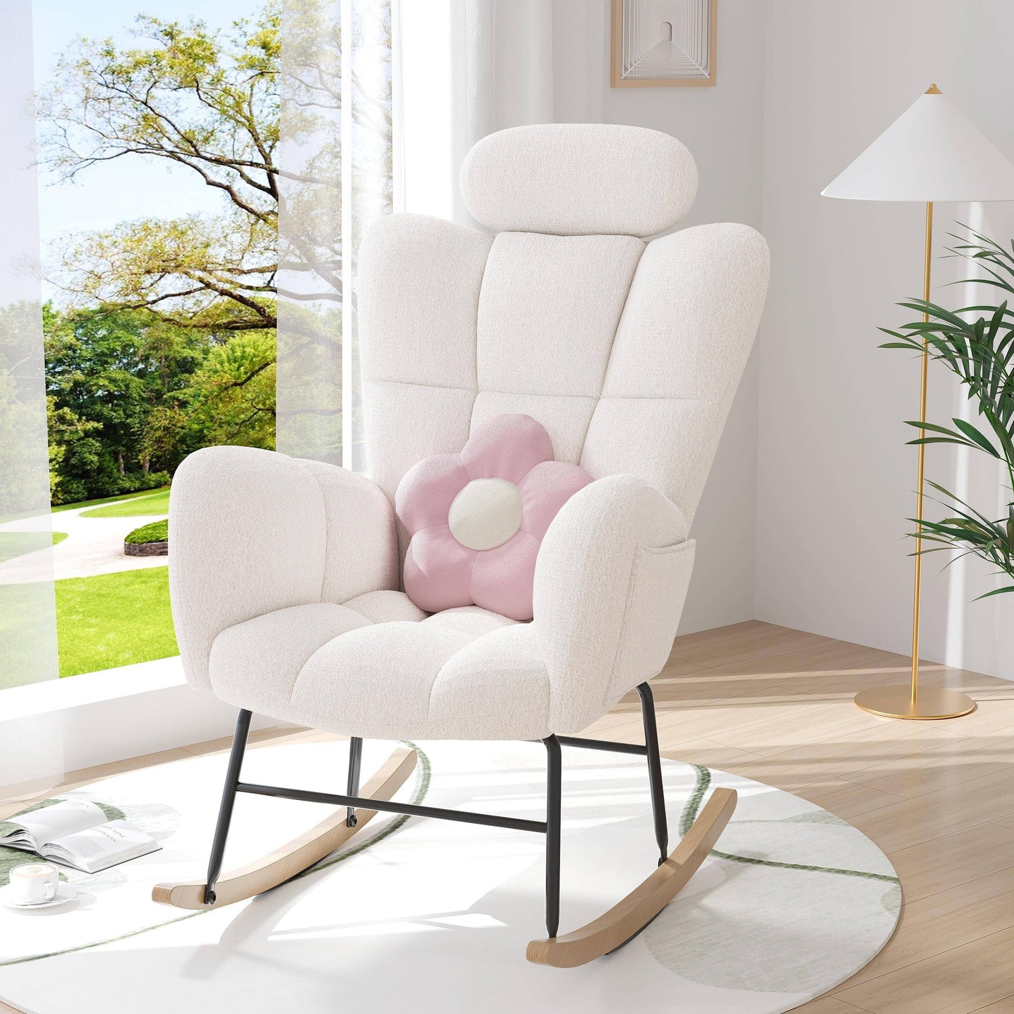 Comfortable Wooden Swinging Chair