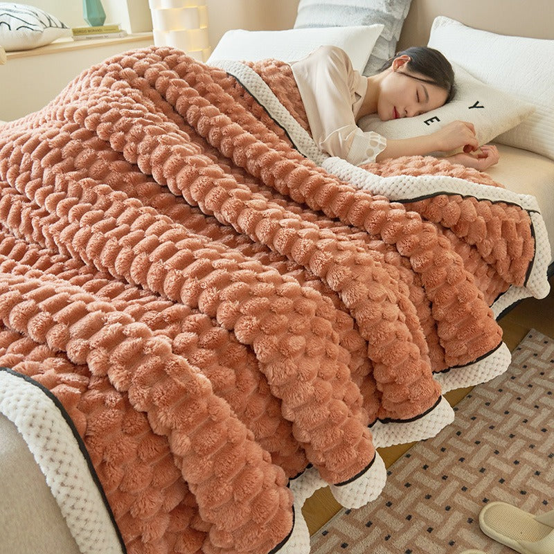 Plüschweiche Samtdecke