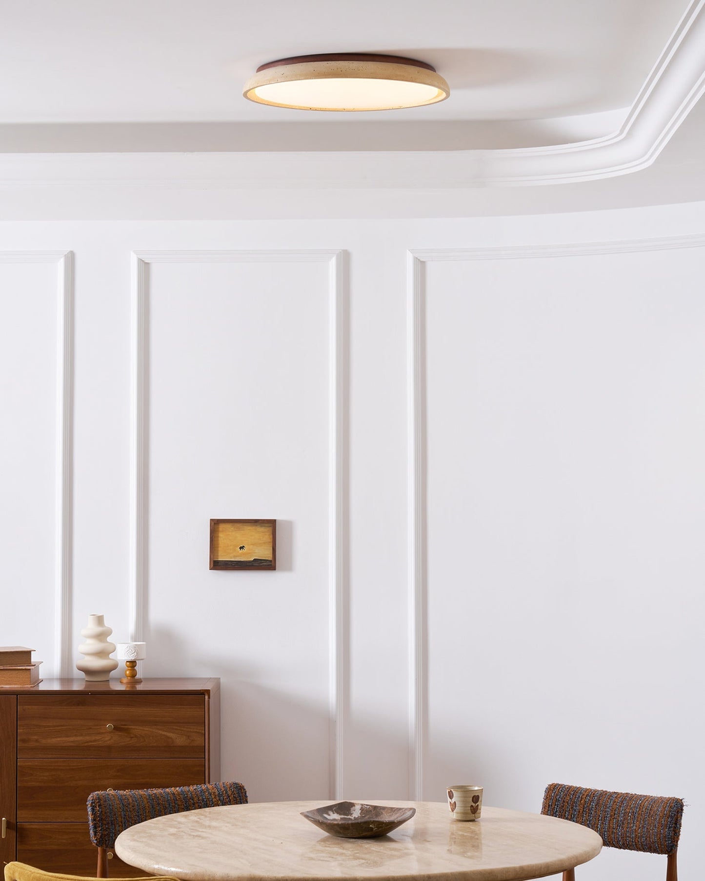 Stylish Circular LED Ceiling Fixtures for Homes