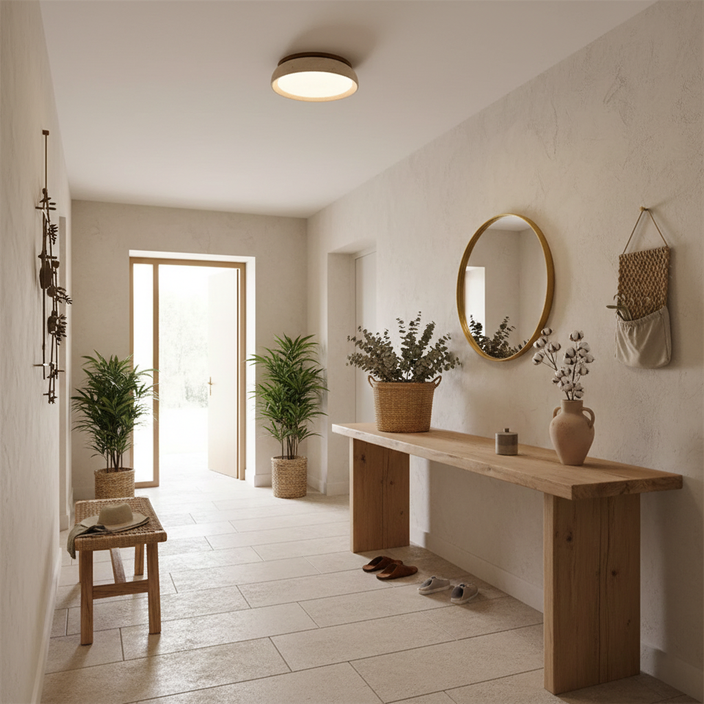 Stylish Circular LED Ceiling Fixtures for Homes