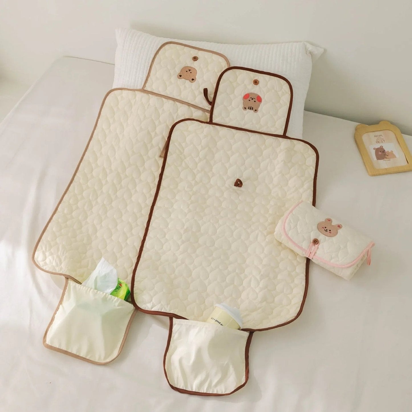 Portable Diaper Changing Pad, Foldable and Waterproof
