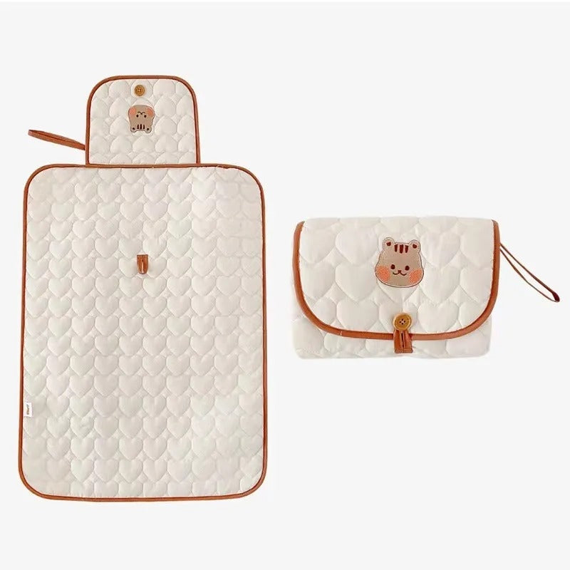Compact Travel Changing Mat, Waterproof and Foldable