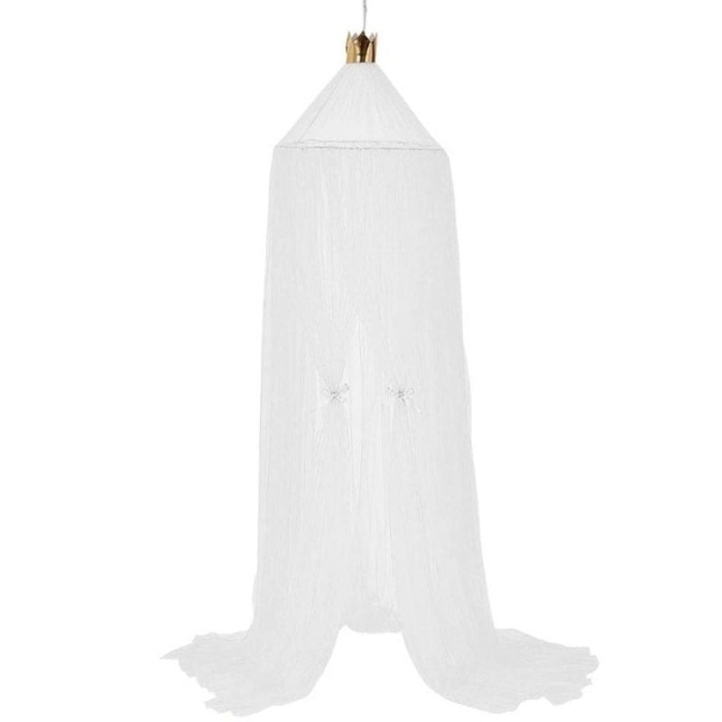 Princess Bed Curtain with Crown Top