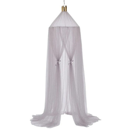 Princess Bed Curtain with Crown Top