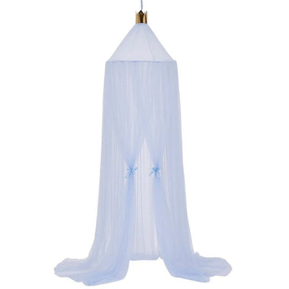 Princess Bed Curtain with Crown Top