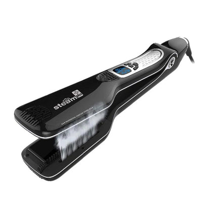 Advanced Ionic Flat Iron with Steam and Detangling Comb