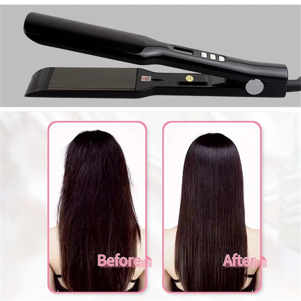 High Temperature Ceramic Hair Straightener Flat Iron - Halri