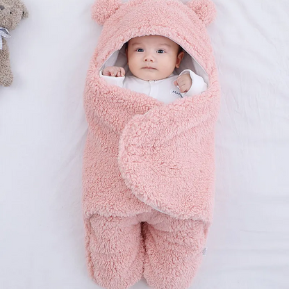 Kuschelige Baby-Puckdecke in 7 sanften Farben