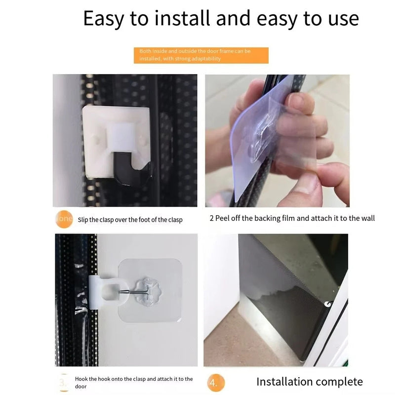 Retractable Mesh Pet Gate for Doorways and Hallways